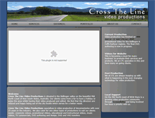 Tablet Screenshot of crosstheline.com.au